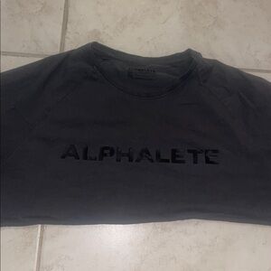 Alphalete cropped tee XL